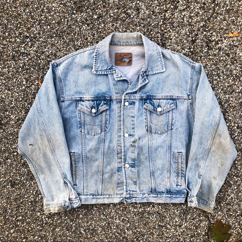 Vintage Distressed DenimJacket by GAP